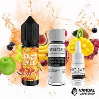 Наборы для самозамеса Crazy Juice 15 мл 65 мг - Fruit Mix