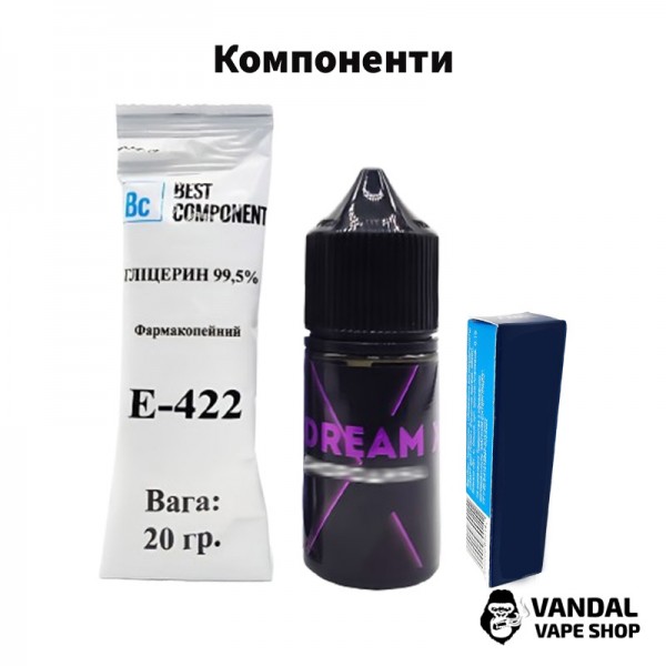 Набор для самозамеса Dream X 30 мл 65 мг со вкусом кокоса, дыни и карамели