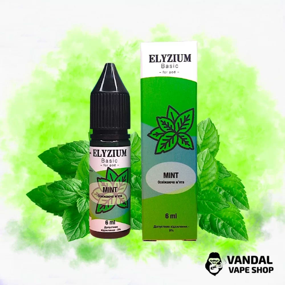 Набор для самозамеса Elyzium 15 мл 50 мг - со вкусом освежающей мяты Набор для самозамеса Elyzium 15 мл 50 мг - со вкусом освежающей мяты