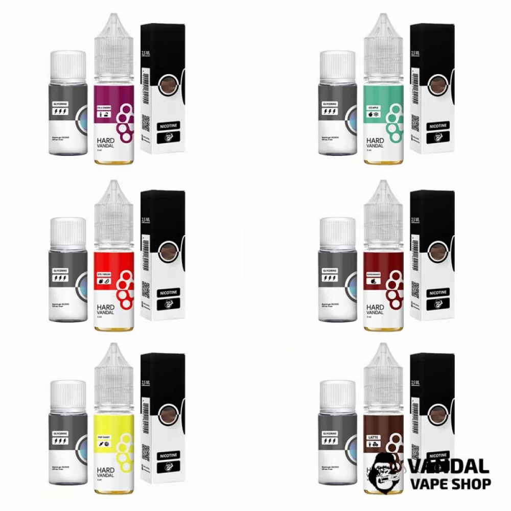 Набор для самозамеса HARD VANDAL 15 мл 65 мг Набор для самозамеса HARD VANDAL 15 мл 65 мг