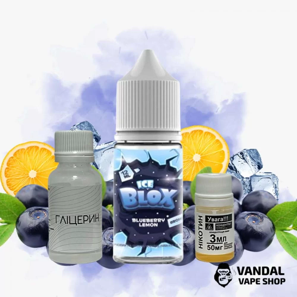 Набор для самозамеса Ice Blox 30 мл 50 мг - со вкусом черники с холодком