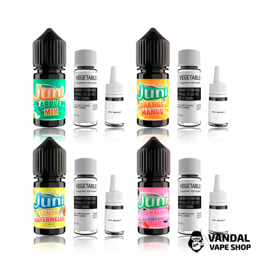 Набор для самозамеса Juni 30 мл Набор для самозамеса Juni 30 мл