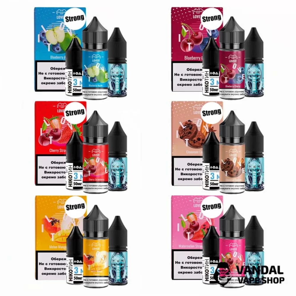 Набор для самозамеса Flavorlab Love it Strong 30 мл