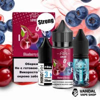 Набори для самозамісу Flavorlab Love it Strong 30 мл 50 мг - Blueberry Cherry 