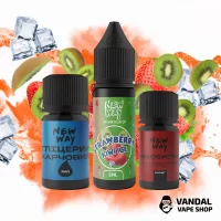 Наборы для самозамеса New Way Ice 15 мл 10 мг - Strawberry Kiwi Ice