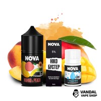 Наборы для самозамеса Nova 30 мл 50 мг - Peach&Mango