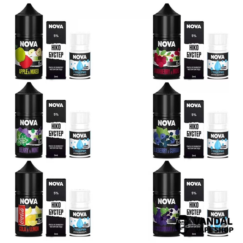 Набор для самозамеса Nova 30 мл Набор для самозамеса Nova 30 мл