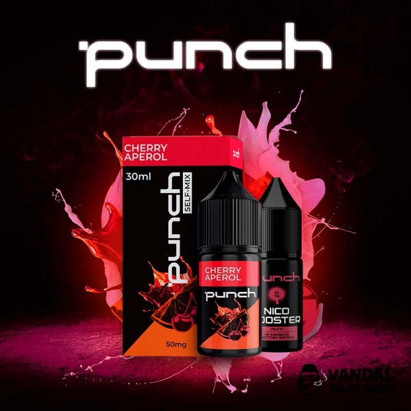 Набор для самозамеса Punch 30 мл на солевом никотине со вкусом вишни, апельсина и грейпфутового сока