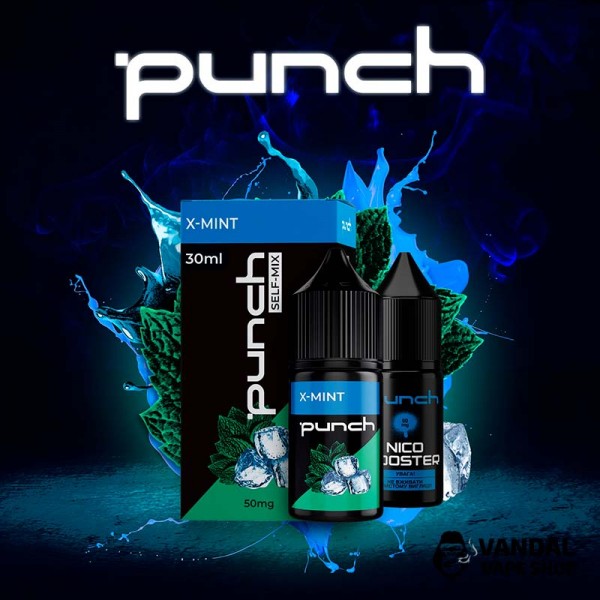 Набор для самозамеса Punch 30 мл на солевом никотине со вкусом мяты