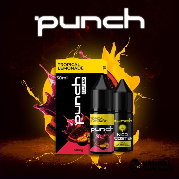 Набір для самозамісу Punch 30 мл на сольовому нікотині зі смаком тропічного лимонада