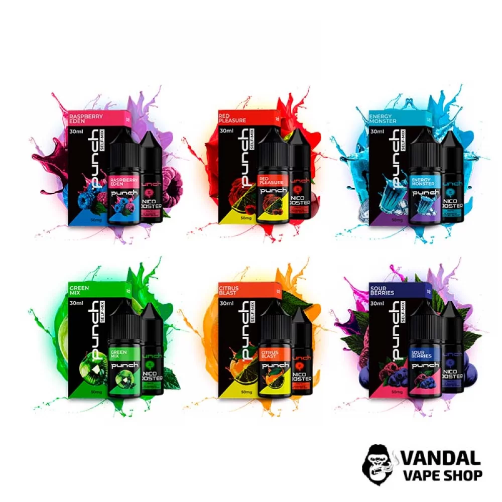 Набор для самозамеса Punch 30 мл на солевом никотине
