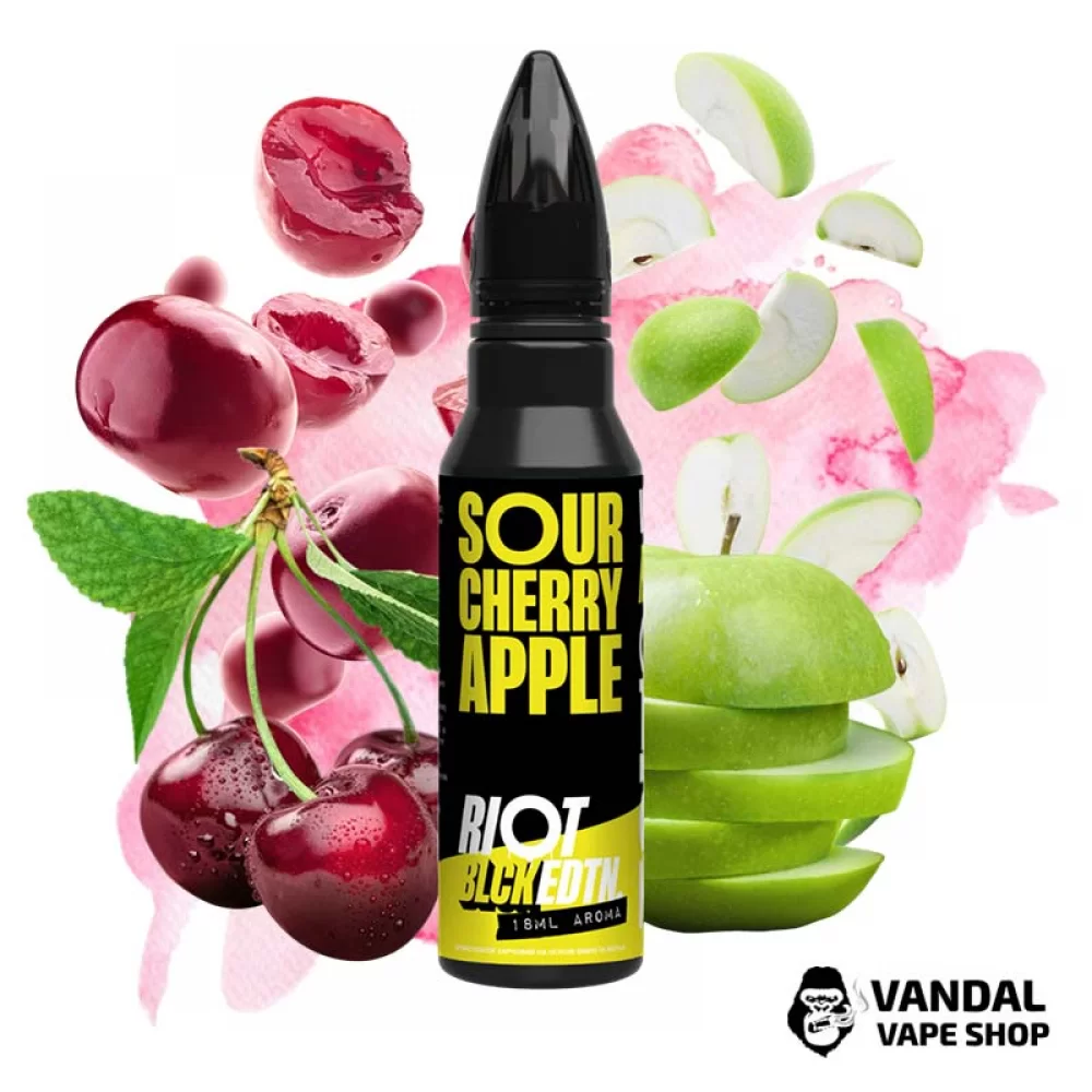 Премиальный набор для самозамеса Riot Squad 30 мл 50 мг со вкусом кислой вишни и зеленого яблока Премиальный набор для самозамеса Riot Squad 30 мл 50 мг со вкусом кислой вишни и зеленого яблока