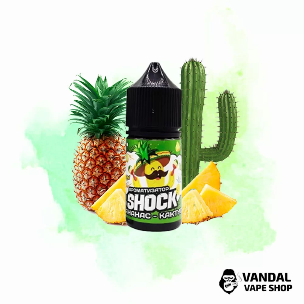 Набір для самозамісу Shock 30 мл 25 мг зі смаком ананаса і кактуса