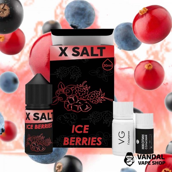 Набір для самозамісу XSalt 30 мл 50 мг зі смаком ягід з холодком
