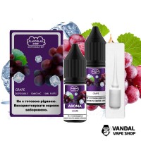 Набір для самозамісу Flavorlab Disposable Puff Grape 10 мл 50 мг