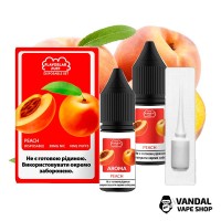 Набір для самозамісу Flavorlab Disposable Puff Peach 10 мл 50 мг