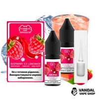 Набір для самозамісу Flavorlab Disposable Puff Raspberry Ice Lemonade 10 мл 50 мг