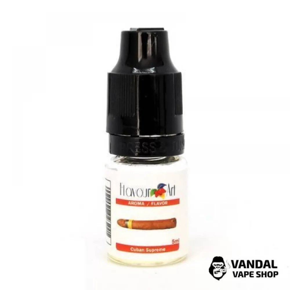Ароматизатор Cuban Supreme FlavourArt (Кубинский табак) - 5 мл.