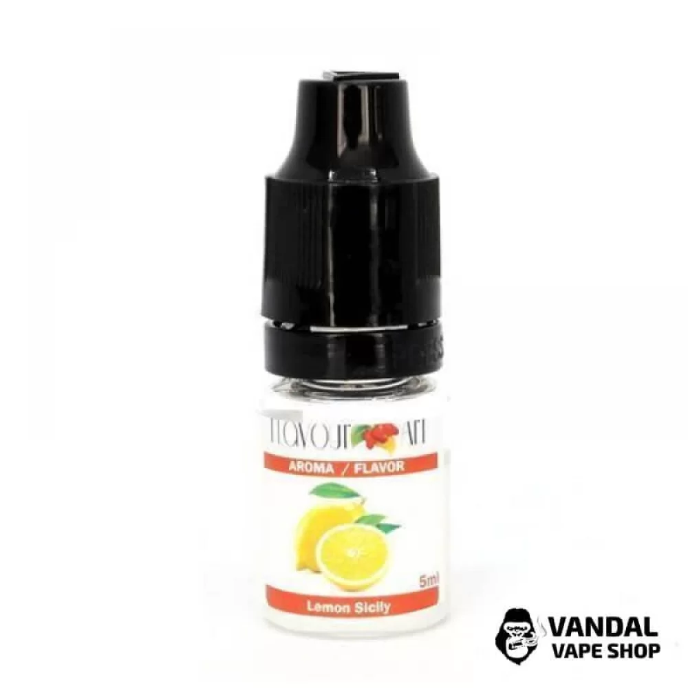 Ароматизатор Lemon Sicily FlavourArt (Сицилийский лимон) - 5 мл. Ароматизатор Lemon Sicily FlavourArt (Сицилийский лимон) - 5 мл.