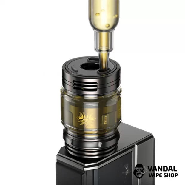 Атомайзер VooPoo Uforce-L Tank 4 мл в черном цвете