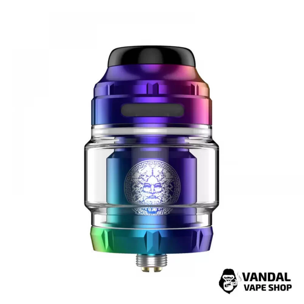 Атомайзер GeekVape Zeus X RTA 4.5 мл в райдужному кольорі Атомайзер GeekVape Zeus X RTA 4.5 мл в райдужному кольорі