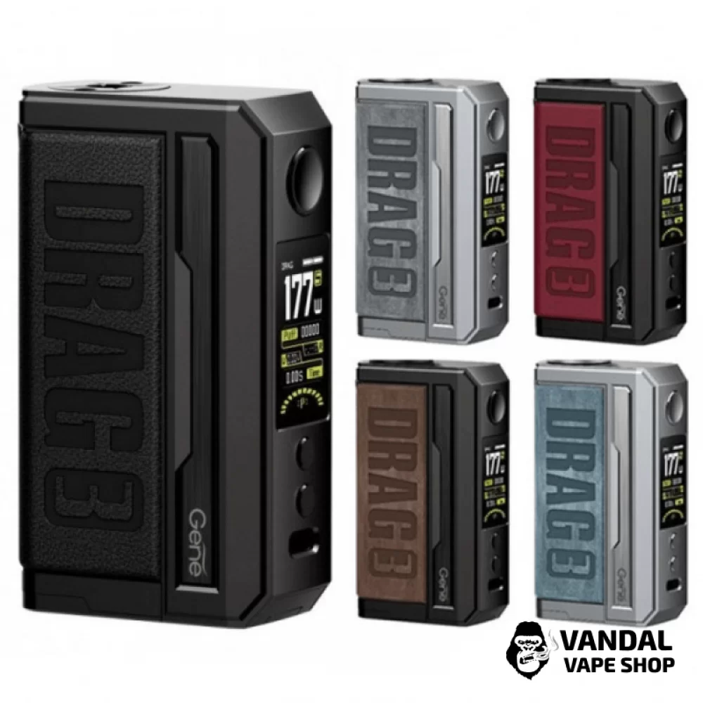 Оригинальный бокс мод VooPoo Drag 3 177W Оригинальный бокс мод VooPoo Drag 3 177W