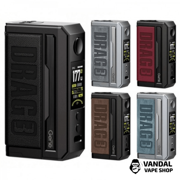 Оригінальний бокс мод VooPoo Drag 3 177W