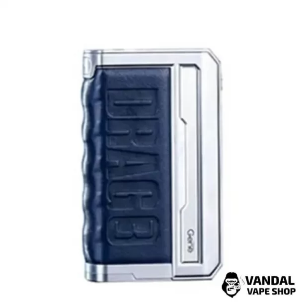 Бокс мод VooPoo Drag 3 177W в серебристом и синем цветах