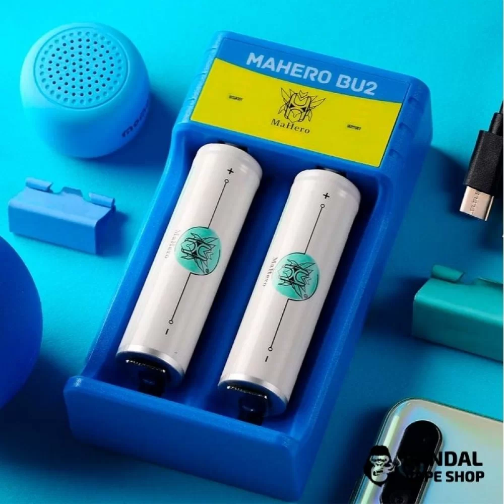 Зарядний пристрій - 2 слот Mahero BU2