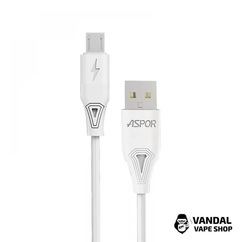 Кабель ASPOR AC-05 micro-USB 2.4A Белый