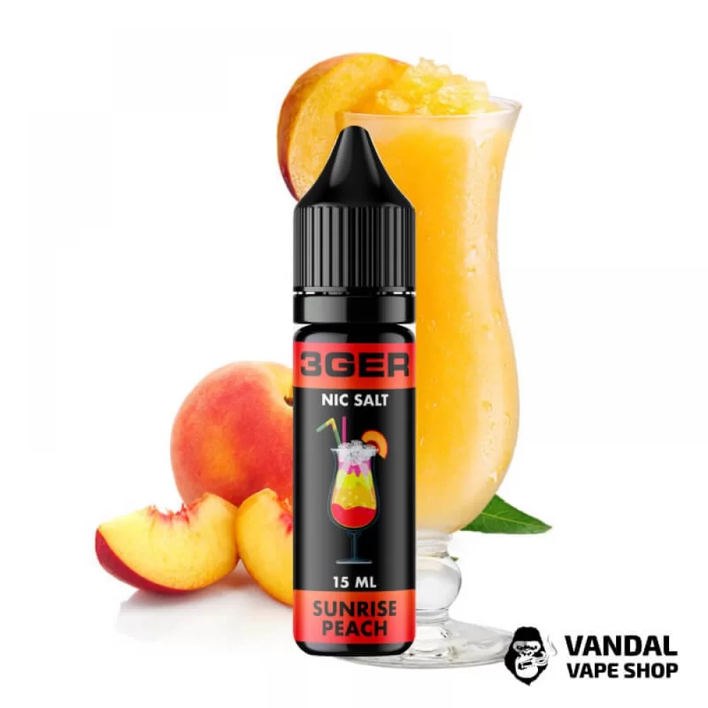 3Ger Salt - Sunrise Peach 15 мл 50 мг