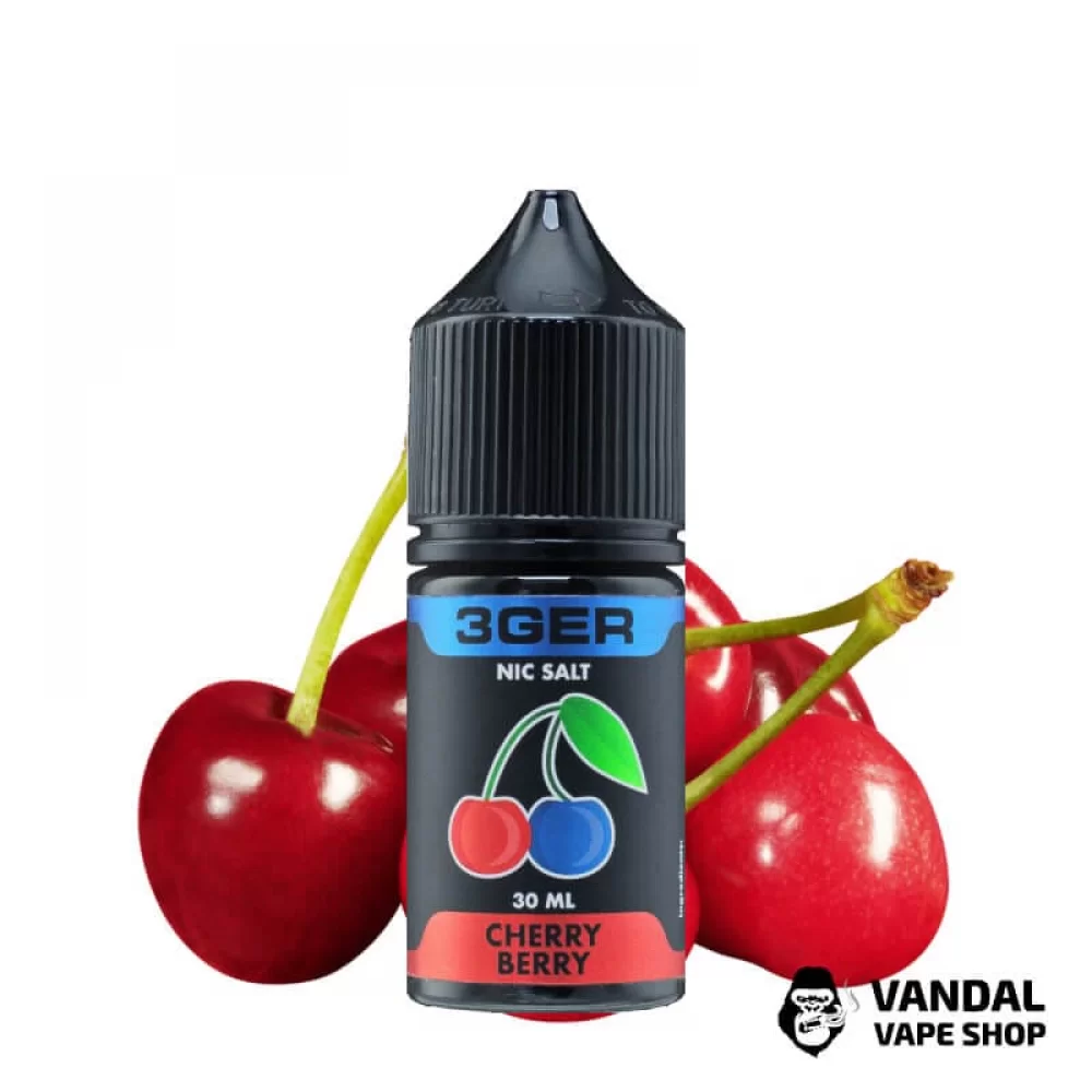 3Ger Salt - Cherry Berry 30 мл 35 мг 3Ger Salt - Cherry Berry 30 мл 35 мг