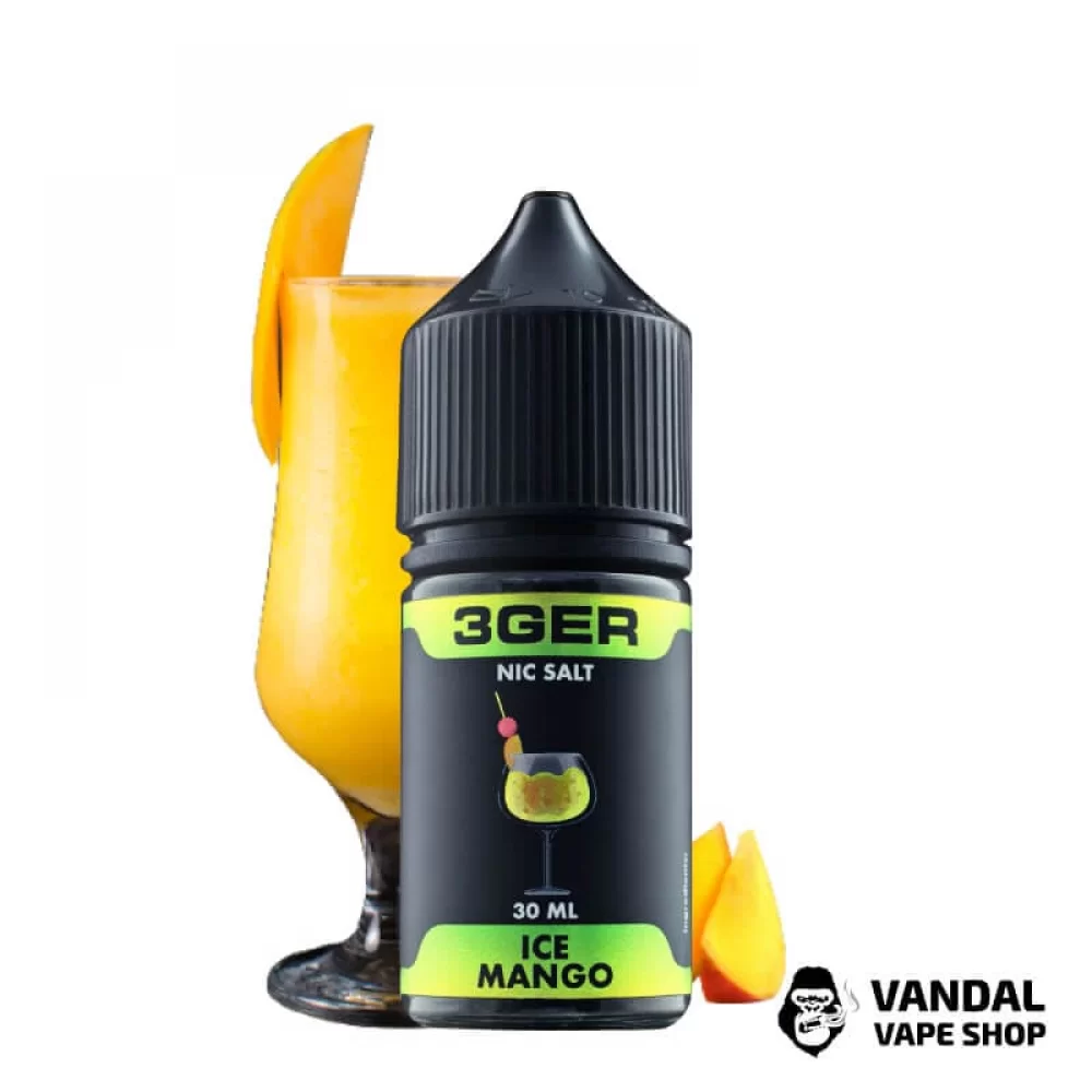 3Ger Salt - Ice Mango 30 мл 35 мг 3Ger Salt - Ice Mango 30 мл 35 мг