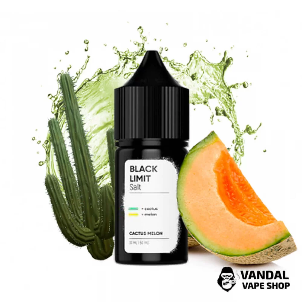 ЖИДКОСТЬ Black Limit Salt 30 мл НА СОЛЕВОМ НИКОТИНЕ со вкусом сока кактуса и дыни