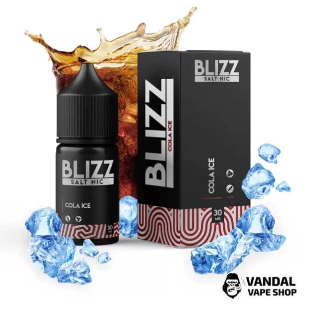 ЖИДКОСТЬ Blizz Salt 30 мл НА СОЛЕВОМ НИКОТИНЕ 50 мг со вкусом колы с холодком