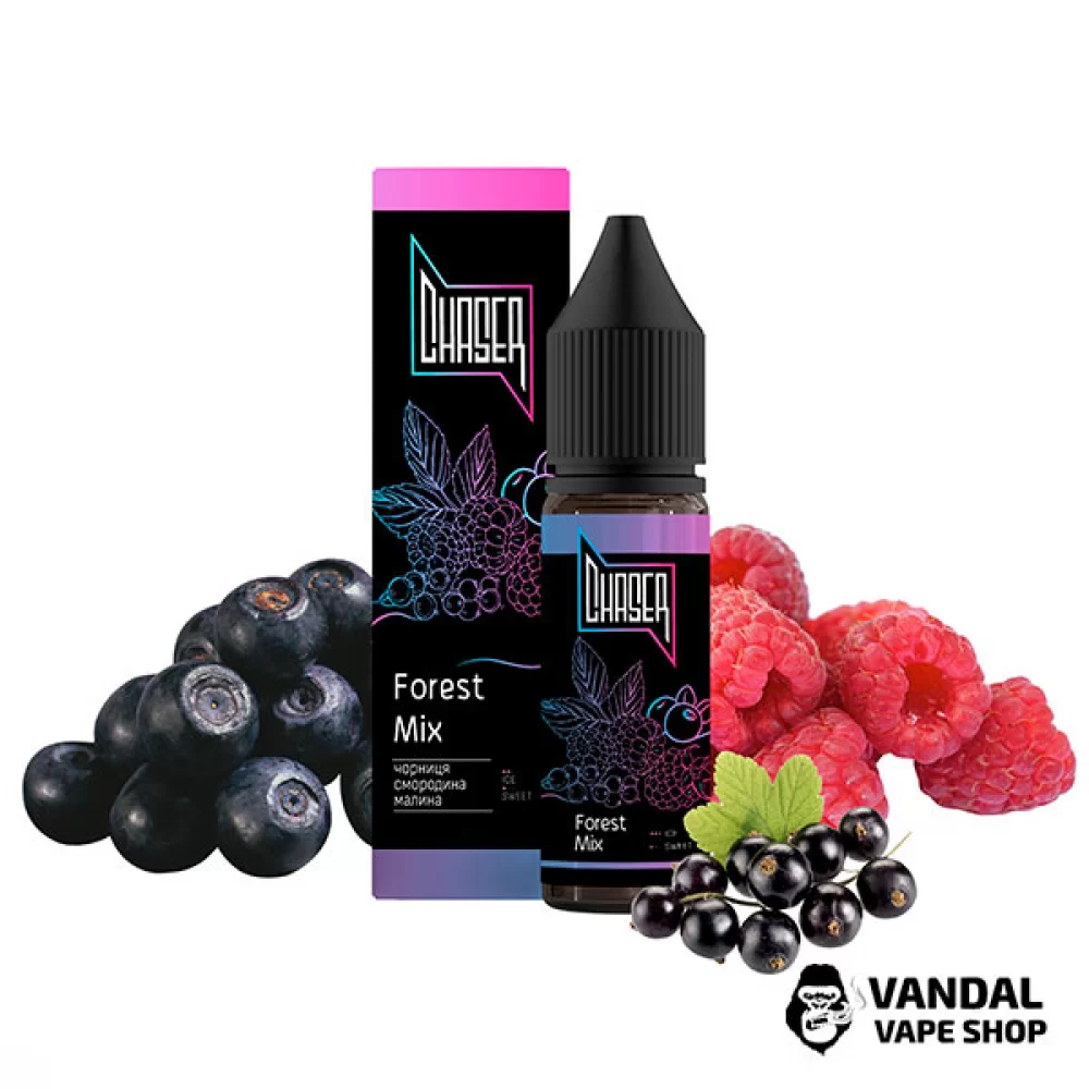 ЖИДКОСТЬ Chaser Salt 15 мл 50 мг НА СОЛЕВОМ НИКОТИНЕ СО ВКУСОМ черники, смородины и малины ЖИДКОСТЬ Chaser Salt 15 мл 50 мг НА СОЛЕВОМ НИКОТИНЕ СО ВКУСОМ черники, смородины и малины