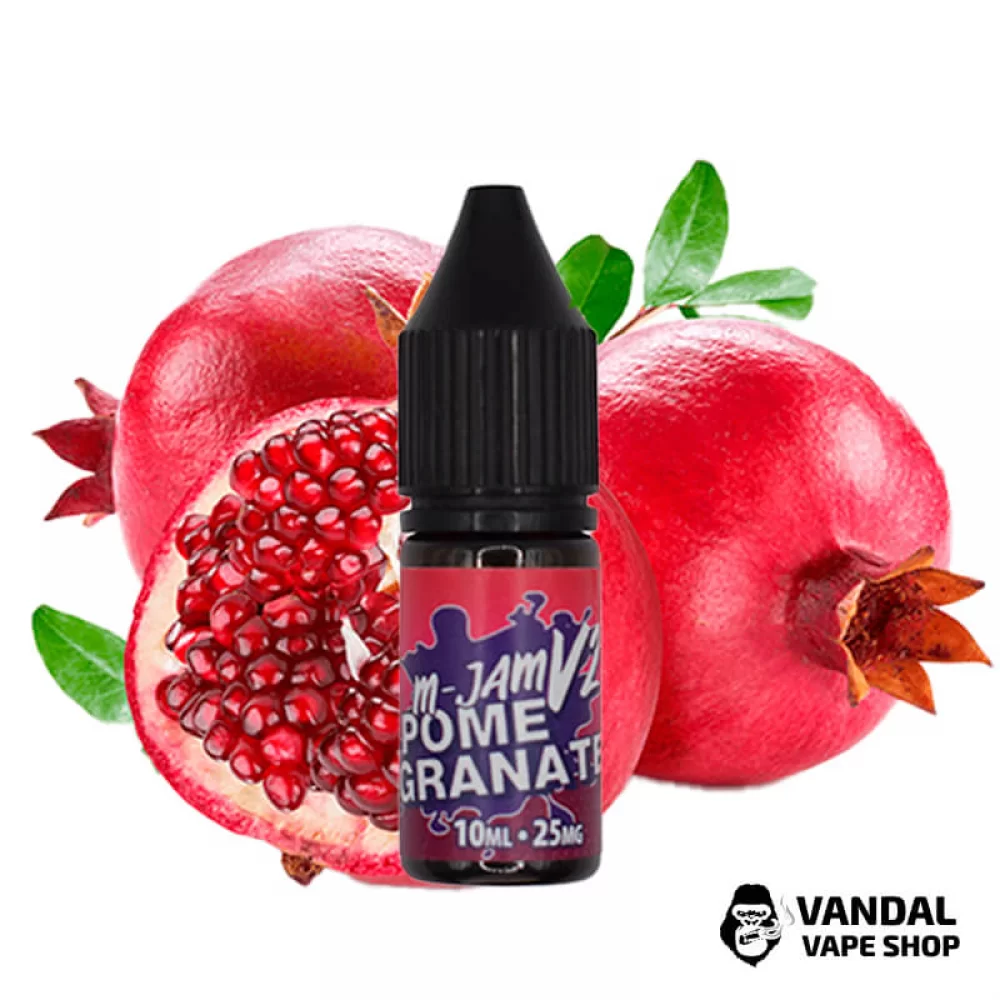 ЖИДКОСТЬ M-Jam V2 Salt 10 мл НА СОЛЕВОМ НИКОТИНЕ 50 мг со вкусом граната ЖИДКОСТЬ M-Jam V2 Salt 10 мл НА СОЛЕВОМ НИКОТИНЕ 50 мг со вкусом граната