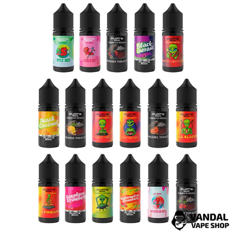 Жидкость PUFS 9000 30 мл на солевом никотине Жидкость PUFS 9000 30 мл на солевом никотине