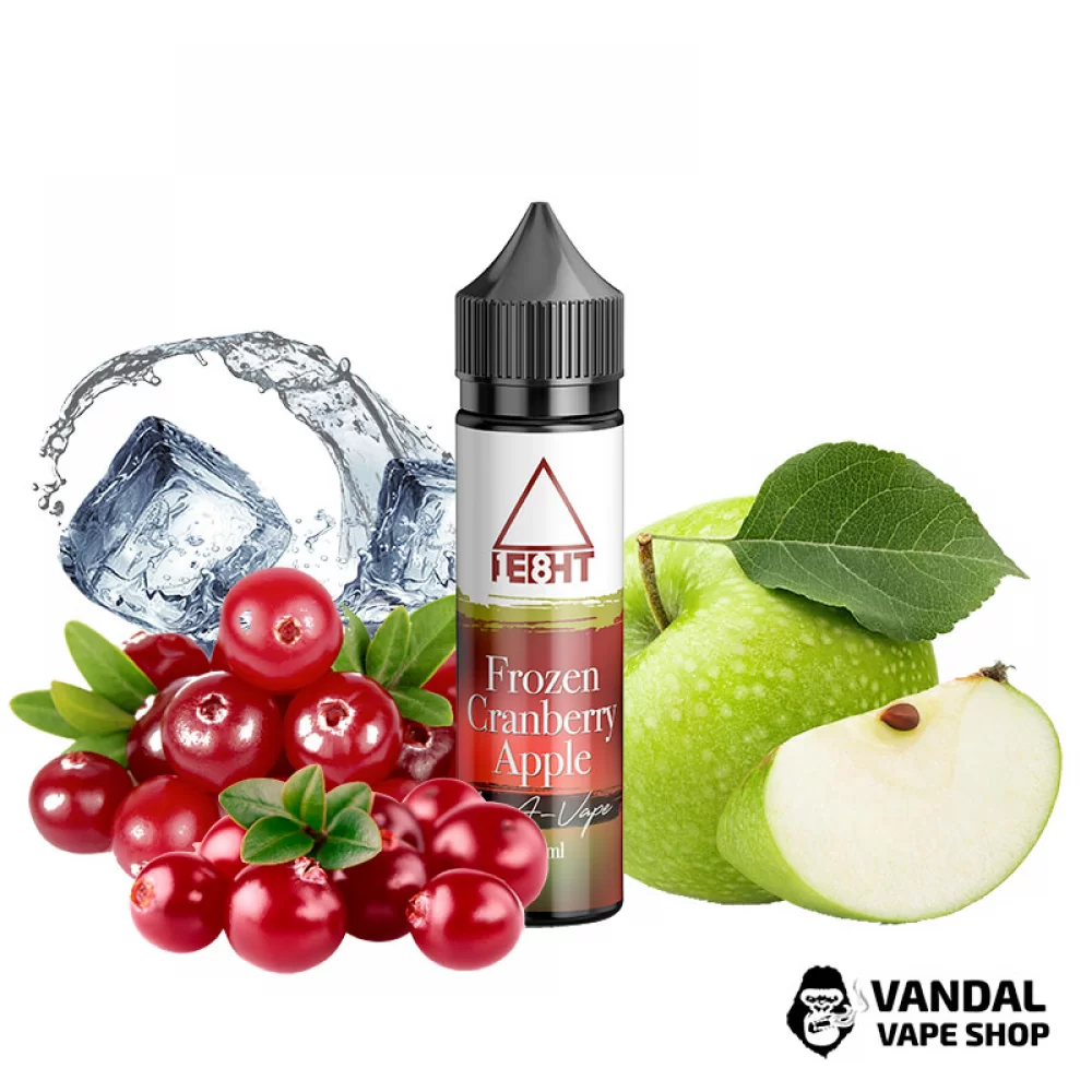 Жидкость Alchemist 1e8ht 60 мл на органическом никотине 3 мг со вкусом яблока и клюквы с холодком Жидкость Alchemist 1e8ht 60 мл на органическом никотине 3 мг со вкусом яблока и клюквы с холодком