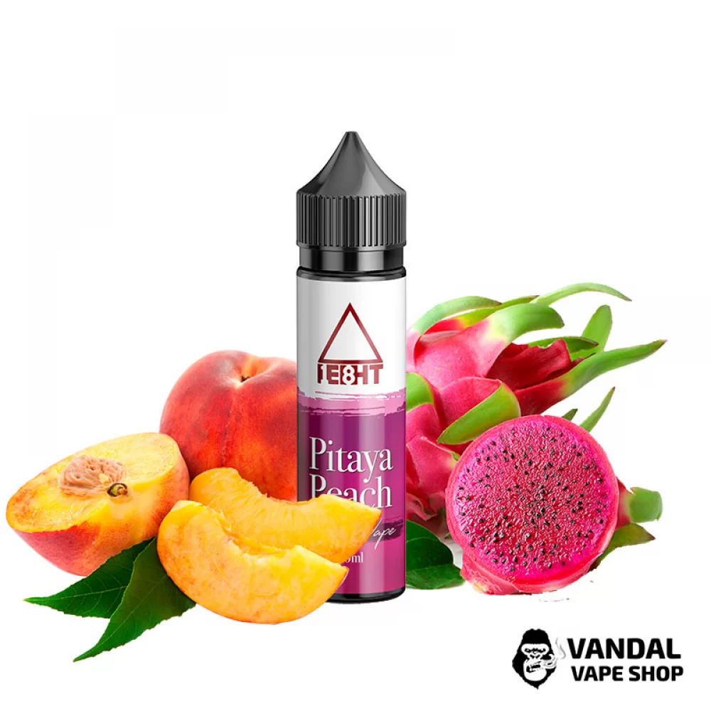 Жидкость Alchemist 1e8ht 60 мл на органическом никотине 3 мг со вкусом питайи и персика