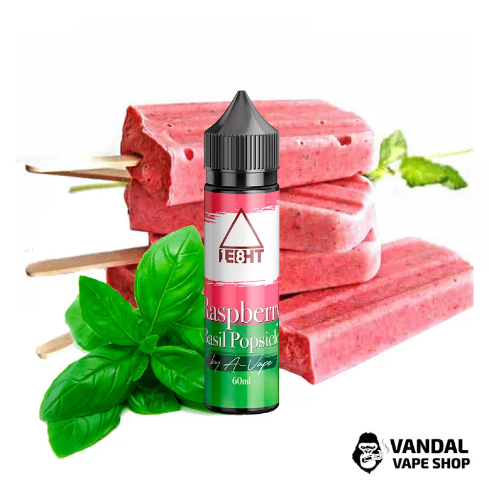 Рідина Alchemist 1e8ht 60 мл на органічному нікотині 3 мг зі смаком полуничного морозива з базиліком