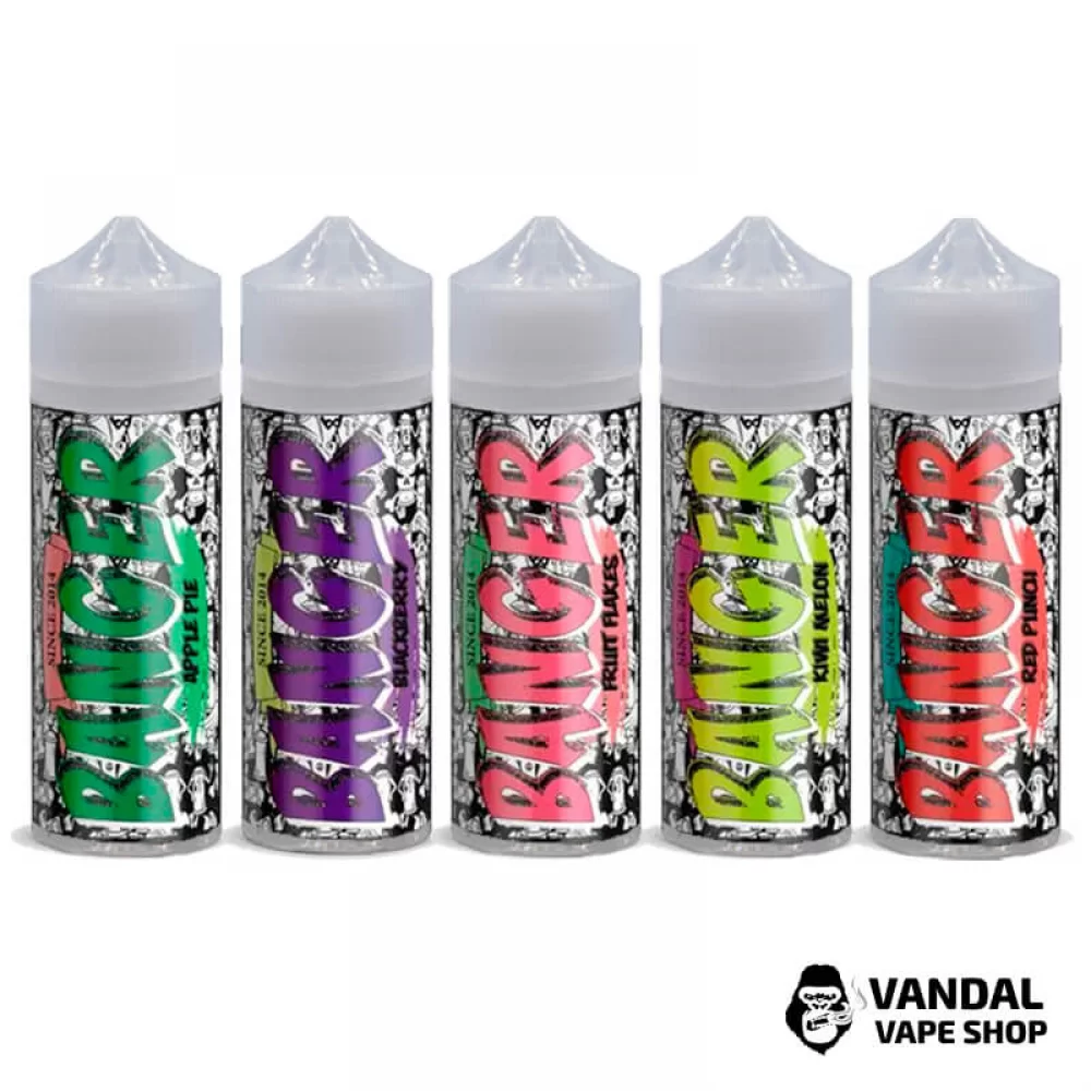 Рідина Banger 120 мл, на органічному нікотині  0 / 1.5 / 3 / 6 мг