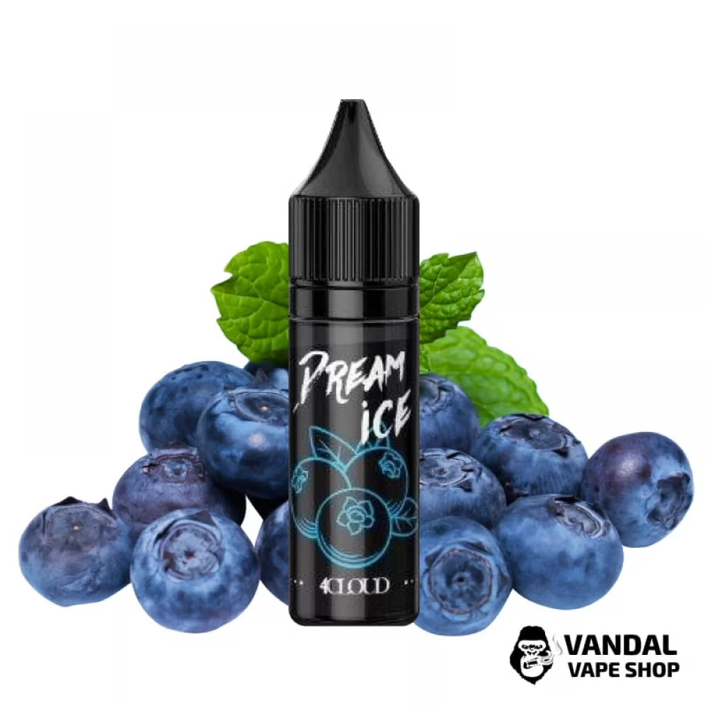 Жидкость Dream Ice – 15 мл 50 мг на солевом никотине со вкусом черничного десерта Жидкость Dream Ice – 15 мл 50 мг на солевом никотине со вкусом черничного десерта