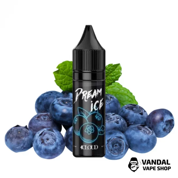 Жидкость Dream Ice – 15 мл 25 мг на солевом никотине со вкусом черничного десерта