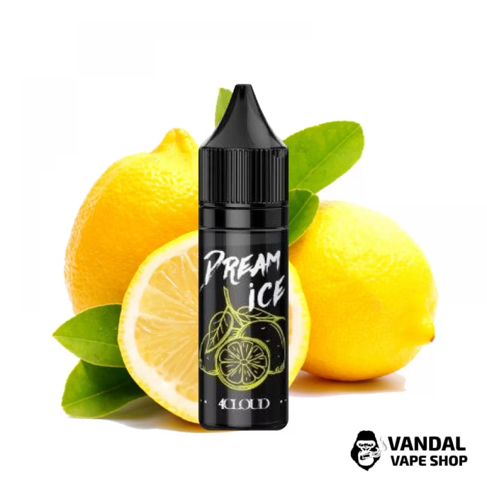 Жидкость Dream Ice – 15 мл 25 мг на солевом никотине со вкусом лимонного десерта