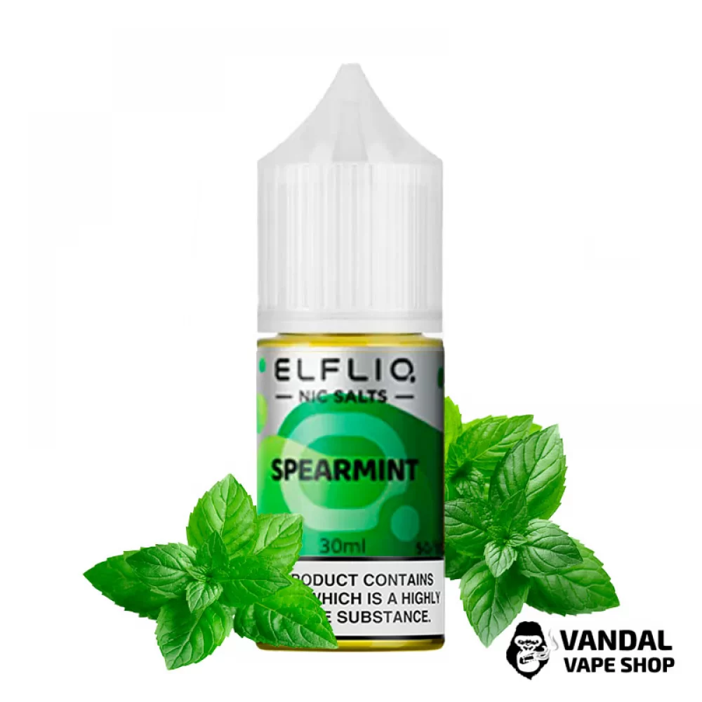 Жидкость Elf Liq 30 мл 30 мг на солевом никотине со вкусом м'яти