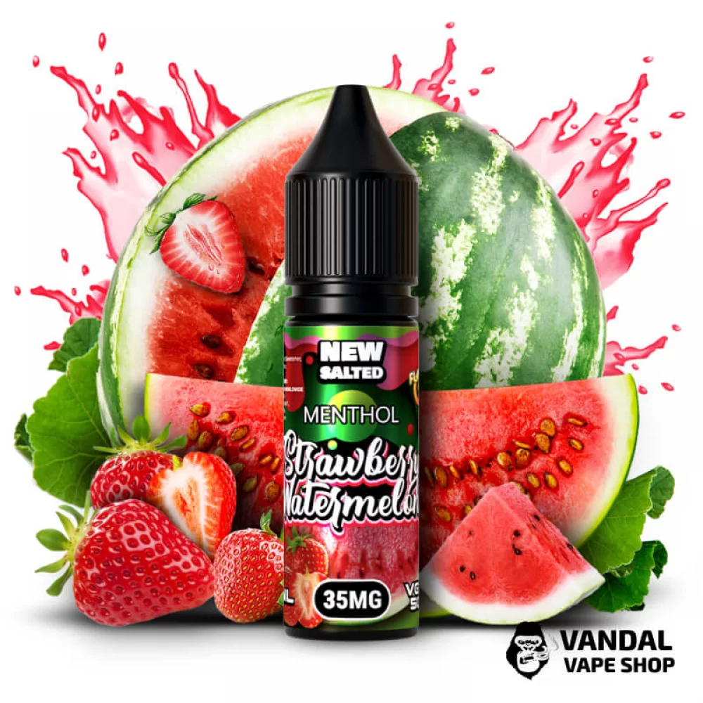 ЖИДКОСТЬ Flamingo New Salted 15 мл НА СОЛЕВОМ НИКОТИНЕ 35 мг со вкусом клубники и арбуза ЖИДКОСТЬ Flamingo New Salted 15 мл НА СОЛЕВОМ НИКОТИНЕ 35 мг со вкусом клубники и арбуза