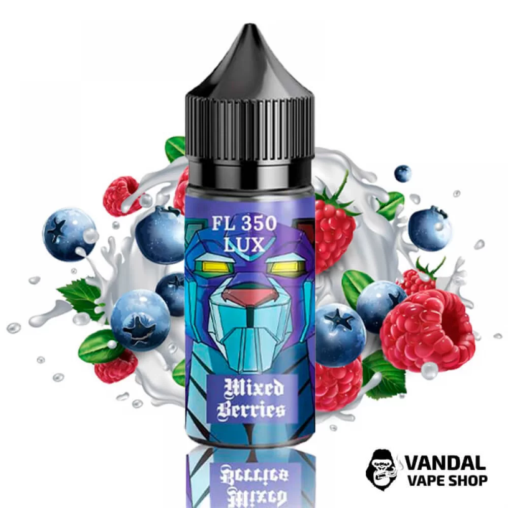 ЖИДКОСТЬ Flavorlab FL 350 LUX 30 мл НА СОЛЕВОМ НИКОТИНЕ 50 мг со вкусом микса ягод ЖИДКОСТЬ Flavorlab FL 350 LUX 30 мл НА СОЛЕВОМ НИКОТИНЕ 50 мг со вкусом микса ягод
