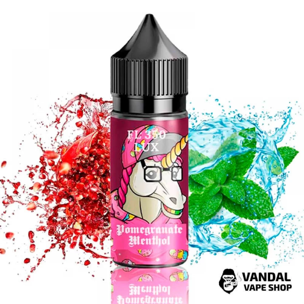 Рідина Flavorlab FL 350 LUX 30 мл на сольовому нікотині 50 мг зі смаком гранату з ментолом