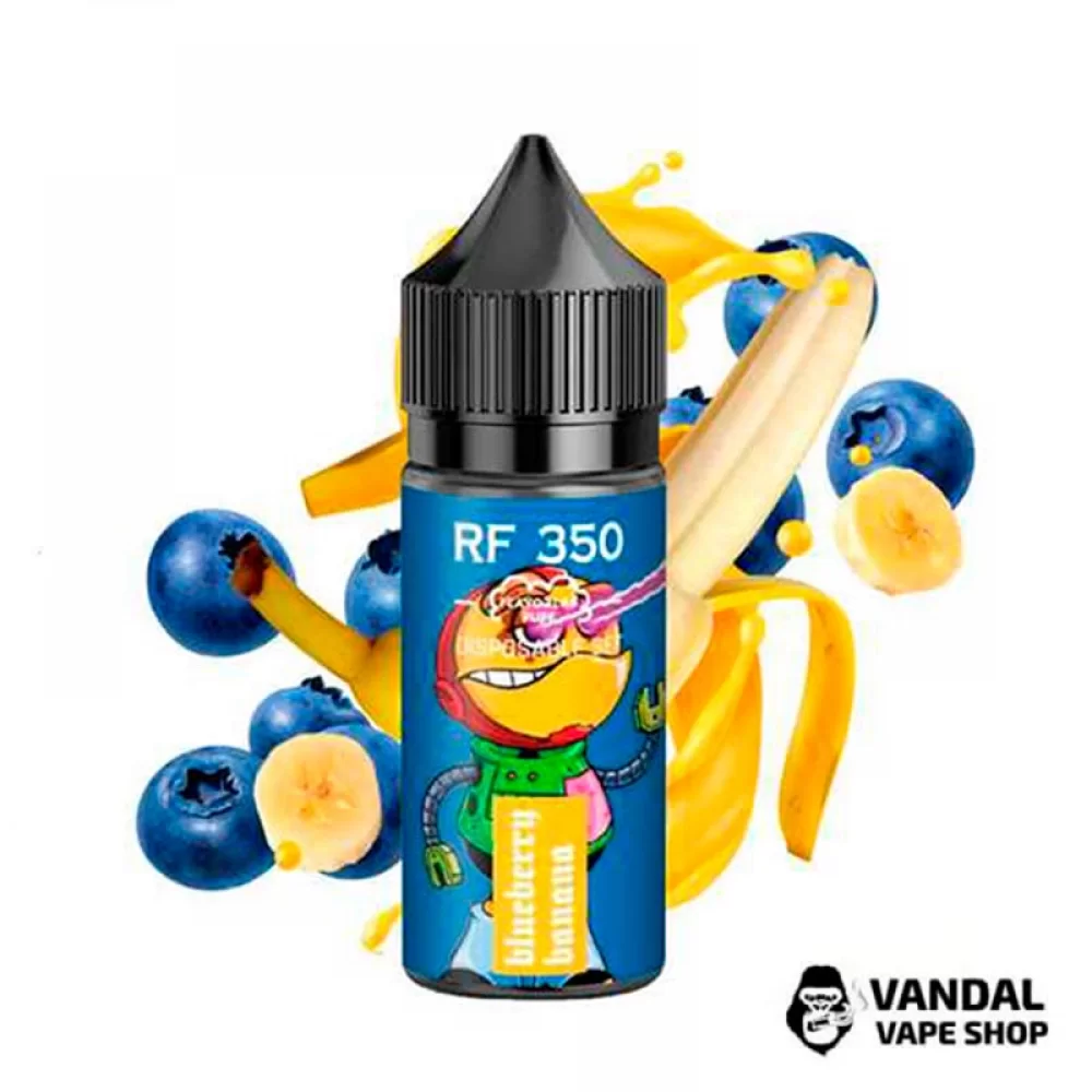 Рідина Flavorlab FL 350 30 мл, 50 мг на сольовому нікотині зі смаком чорниці та банану Рідина Flavorlab FL 350 30 мл, 50 мг на сольовому нікотині зі смаком чорниці та банану